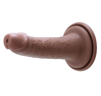 Realistyczny silikonowy penis z przyssawką 16,5 cm